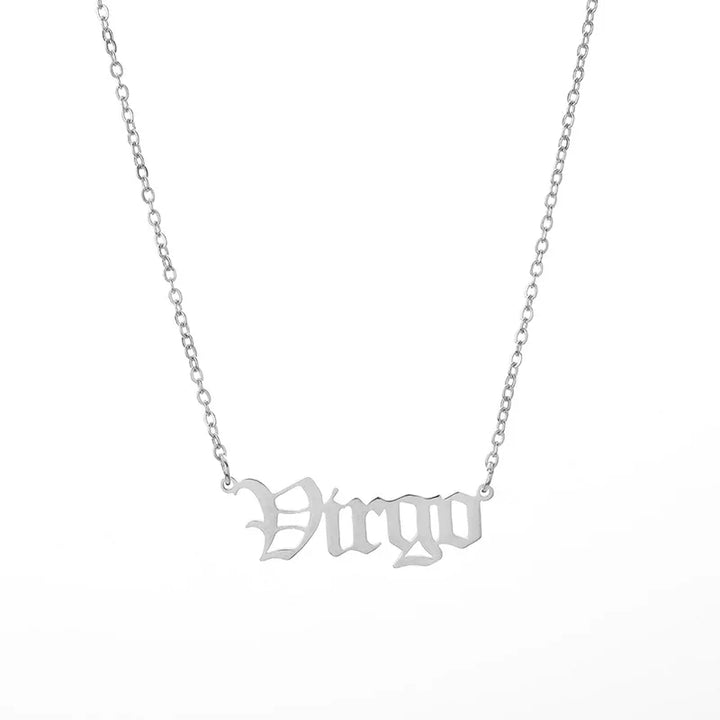 Necklace with Zodiac Signs Pendant