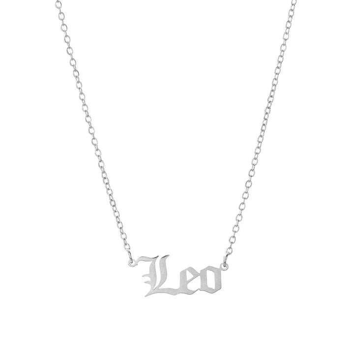 Necklace with Zodiac Signs Pendant