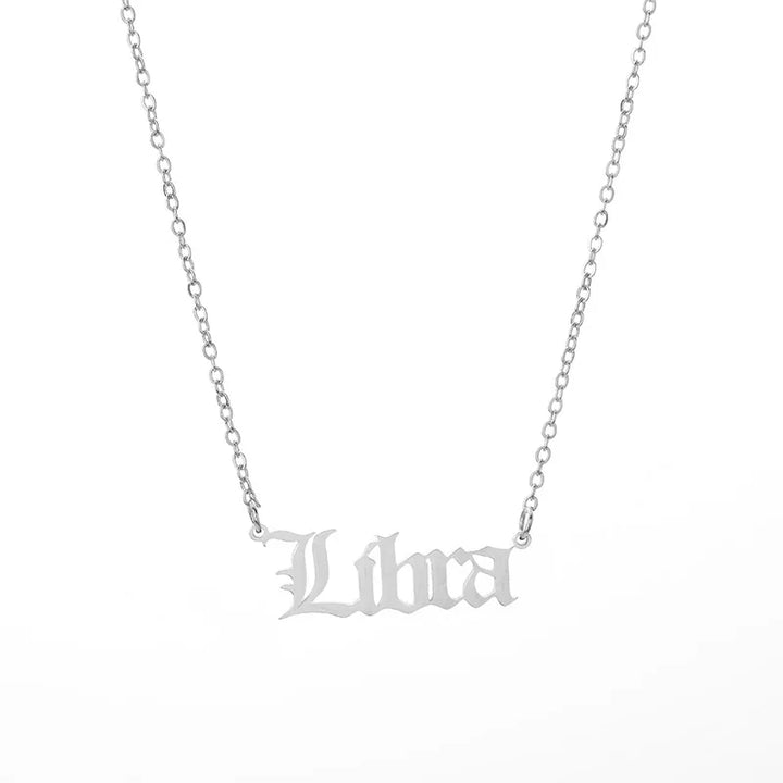 Necklace with Zodiac Signs Pendant