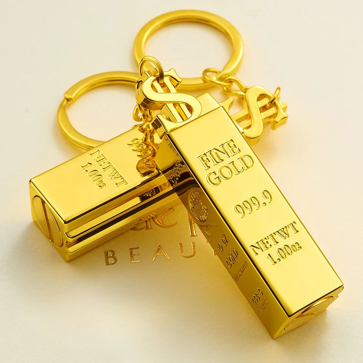 Windproof Gold Bar Shaped Lighter