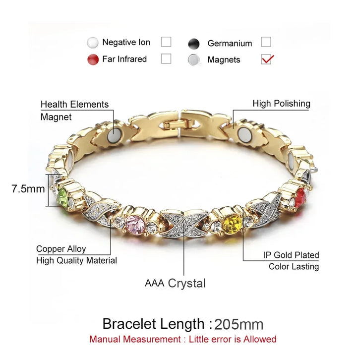 Women's Magnetic Stone Slimming Bracelets