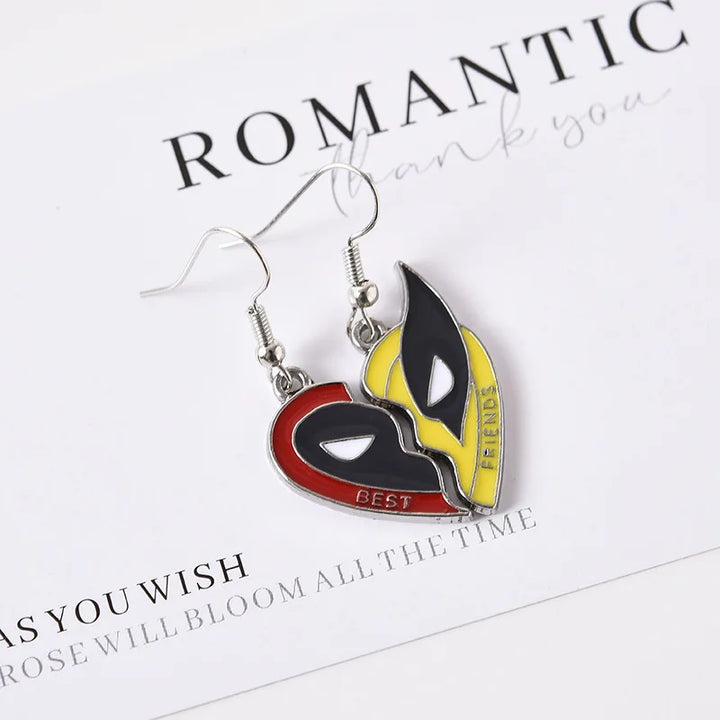 Deadpool and Wolverine Best Friends Pendant