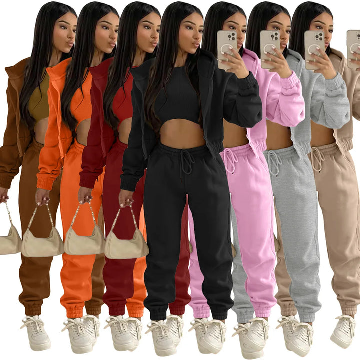 3pcs Women's Cozy Set