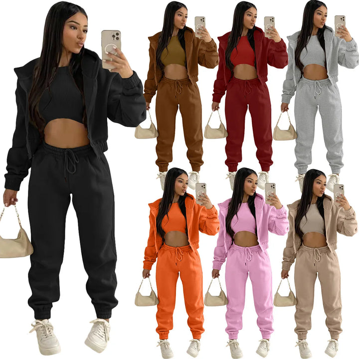 3pcs Women's Cozy Set