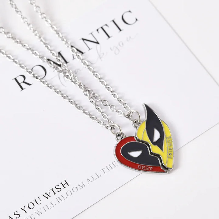 Deadpool and Wolverine Best Friends Pendant