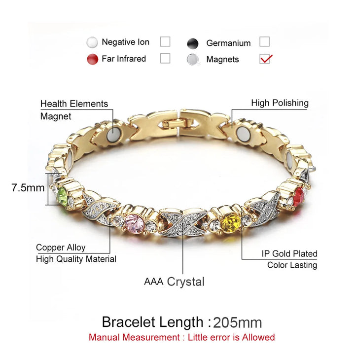 Women's Magnetic Stone Slimming Bracelets