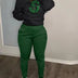 Plus Size Tracksuit Set